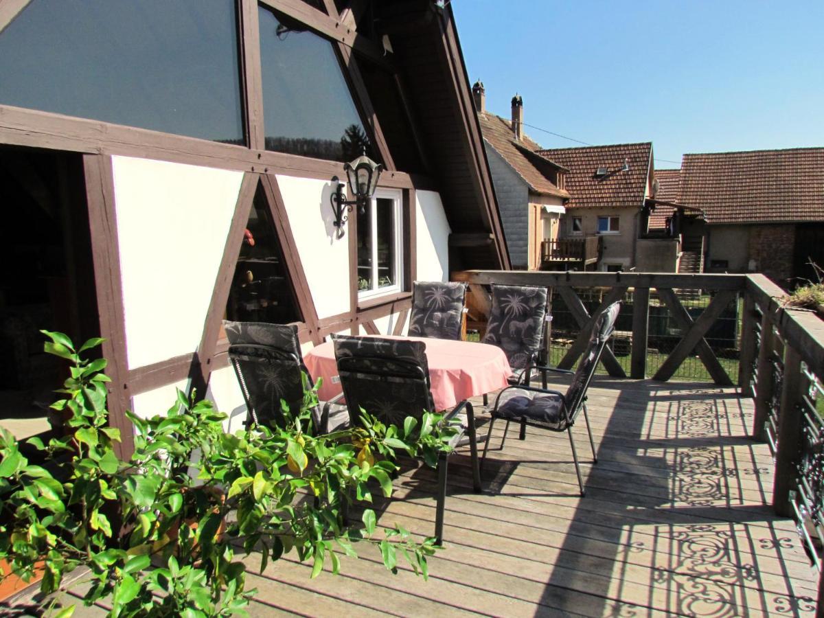 Gite Des Chateaux-Forts Obersteinbach Eksteriør billede